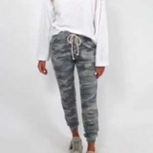 Shop Talulah camo joggers green gray medium lounge
